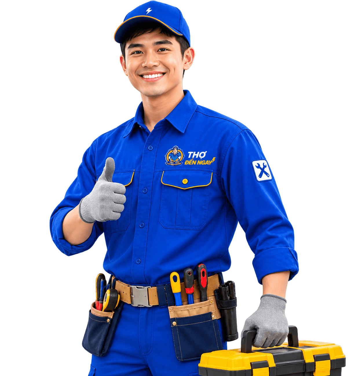 Người thợ áo xanh Thợ Đến Ngay